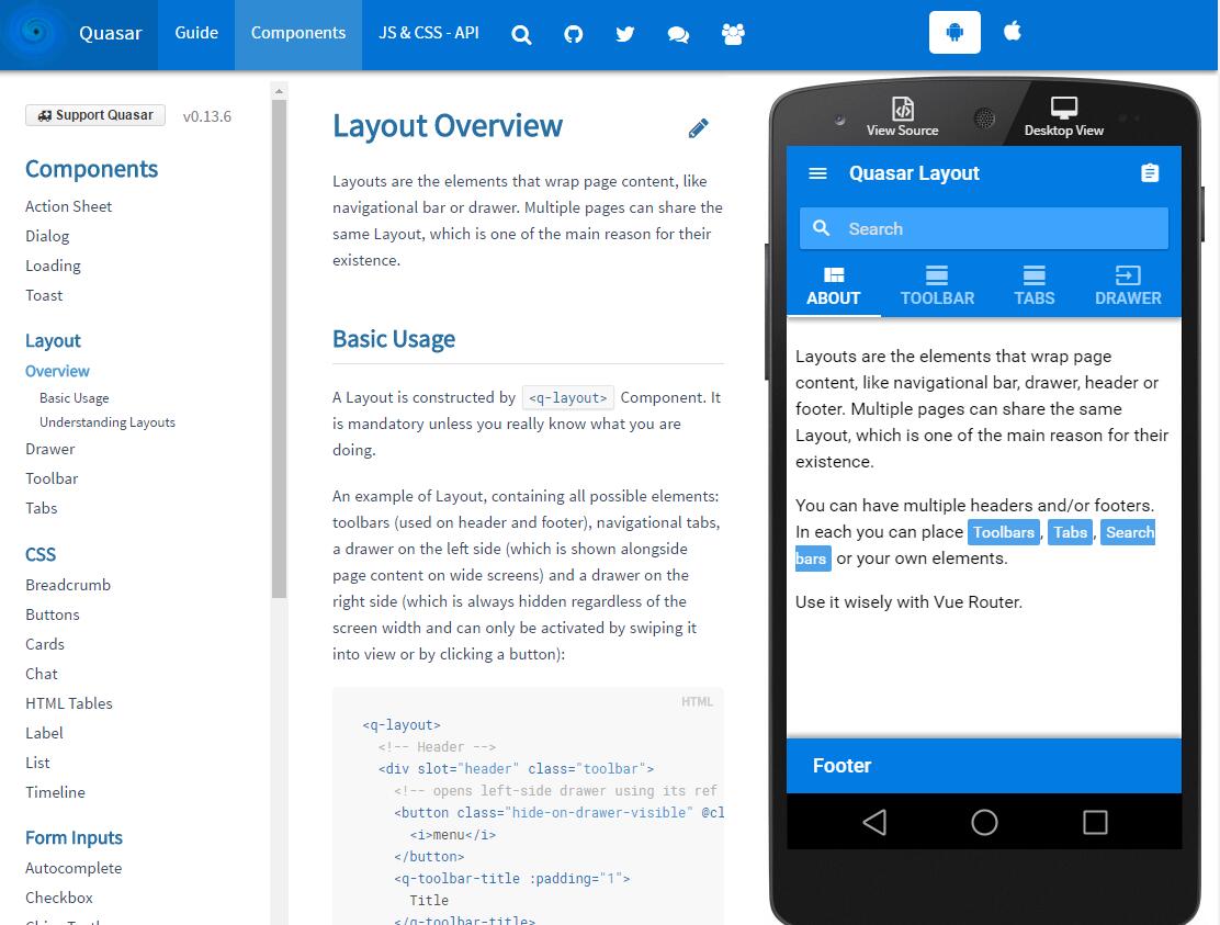 Quasar Framework