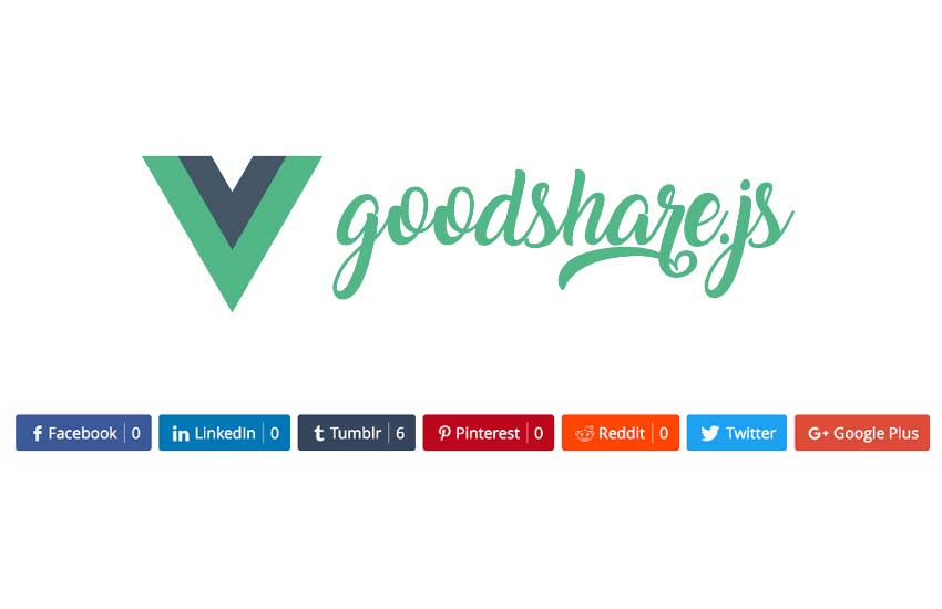 Vue Js Component For Social Share