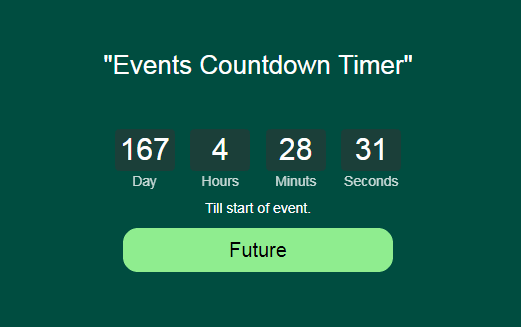 html 5 countdown timers