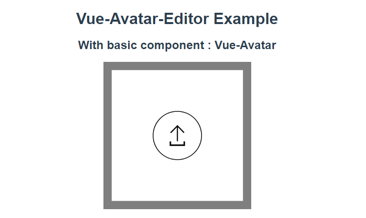 A Facebook Like Avatar Picture Component For Vue Js