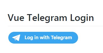 telegram login for websites