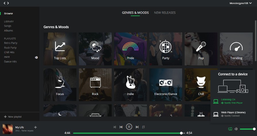 Spotify client built with vue.js & vuex