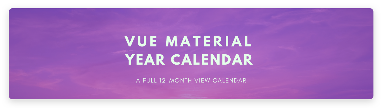 vue-material-year-calendar
