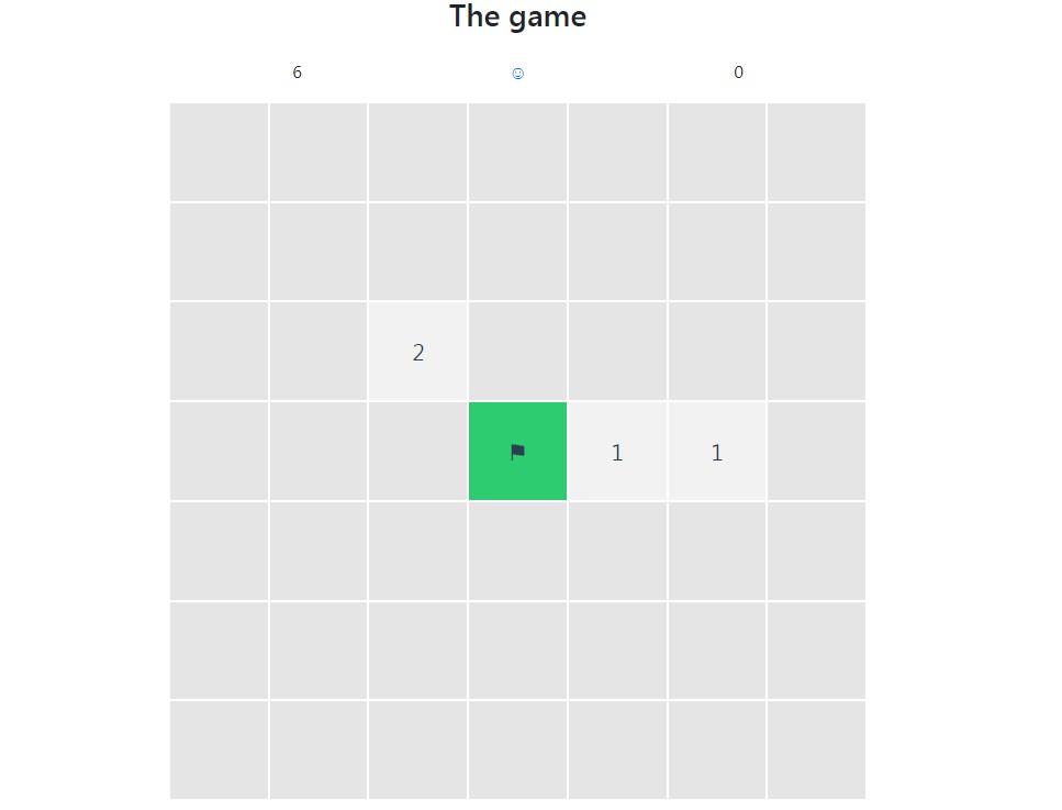 simple program for creating a minesweeper game in python
