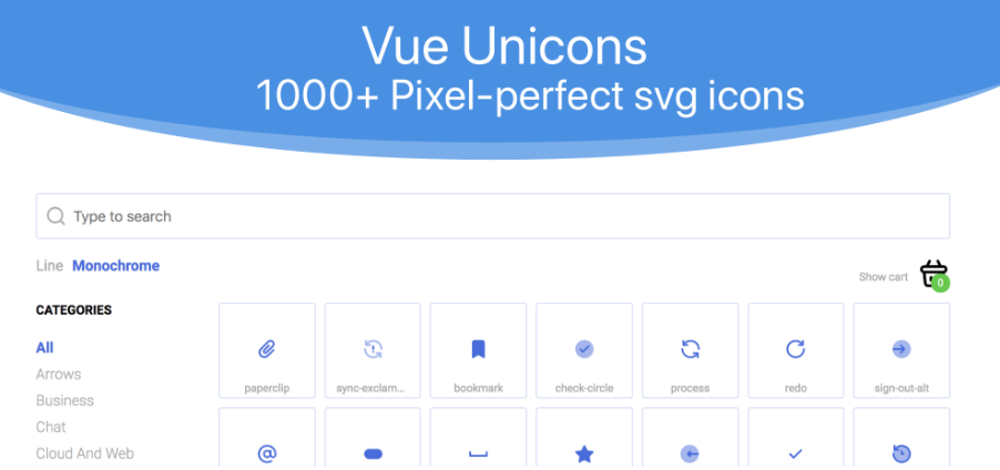 Download 1000+ Pixel-perfect svg icons for your next project as Vue ...