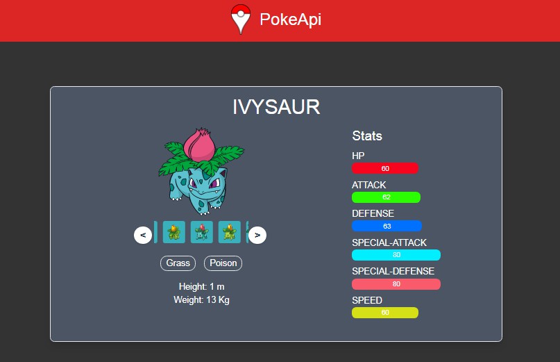 Pokedex Project Using VueJS