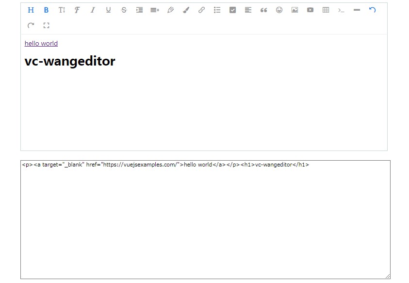 A Vue Component Based On Wangeditor