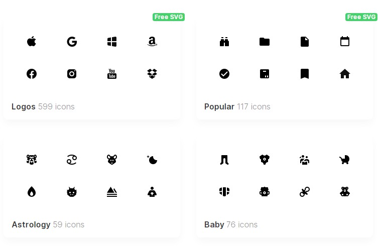 Material design icons for Vue